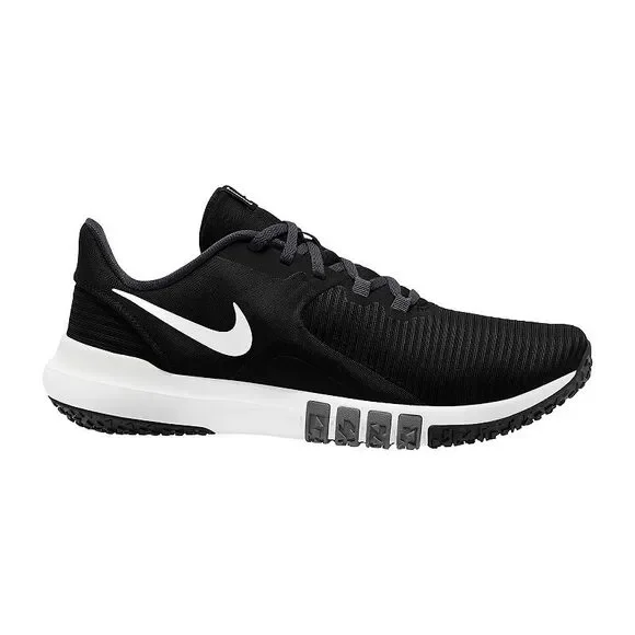 NWT Nike Men\'s Flex Control TR4 Cross Trainer Shoes Black/White Size 10 Nike Flex Control TR4 Black White Training Sneakers CD0197  main image 2